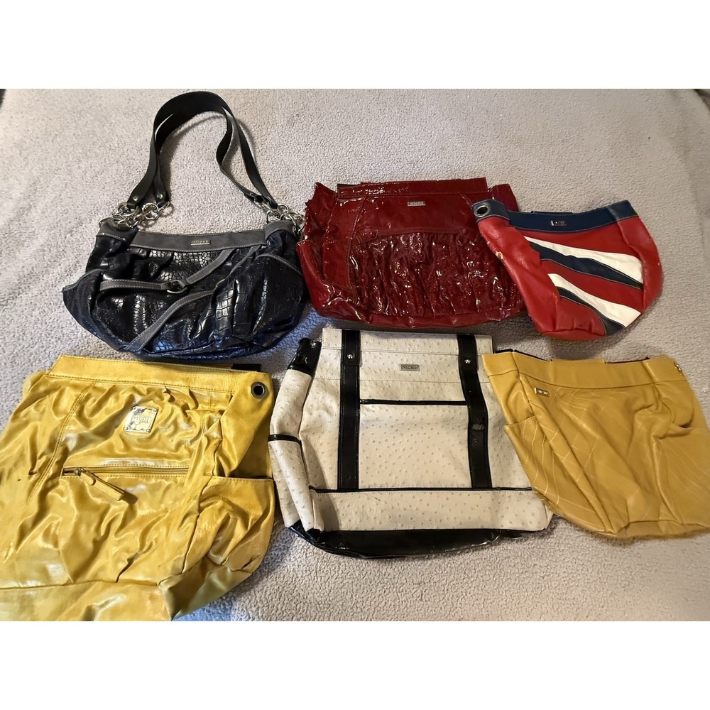 MICHE PRIMA Lot of 6: Purses and Shells. One with Strap. Retired AS IS Condition